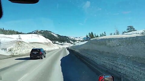 Headed Home for R&R. here is some footage of Donner Summit. 🇱🇷✌️ #donnersummit #Crete carriers #cdl