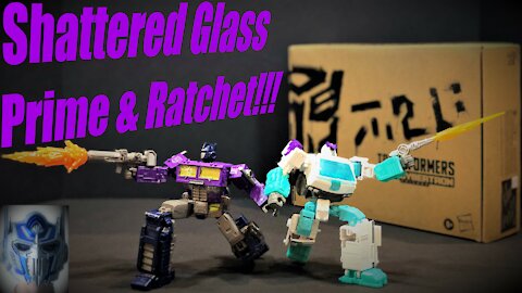 Transformers War for Cybertron - Shattered Glass Optimus Prime & Ratchet Review