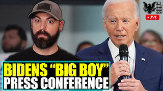 Joe Biden's 'BIG BOY' Press Conference LIVE | Full Coverage
