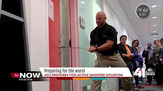 Kansas City University training for active shooter situations