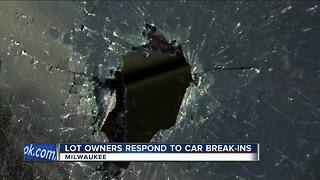 Company increases security following dozens of car break-ins downtown