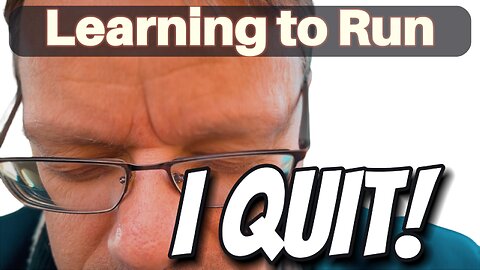 I QUIT | Learn to Run | Vlog Week 5