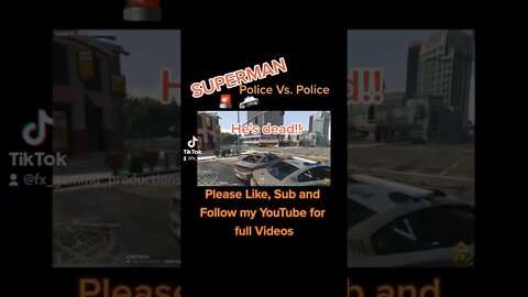 Cops Vs Cops #DonDadaRP #DondadaRolePlay #Clip #fyp #fypシ #foryoupage #foryourpage #GtaV #Gta #Viral