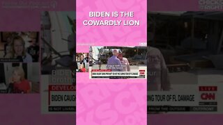 Biden's Hot Mic Moment Proved He's The Cowardly Lion