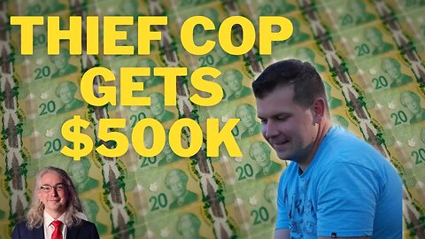 Thief Cop (David Ahlstrom) Gets Paid $500k--And Stay On The Force