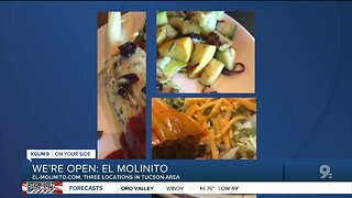 El Molinito offering takeout