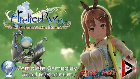 Atelier Ryza: Ever Darkness & the Secret Hideout - Road to Platinum #01 [PT-BR][GAMEPLAY]