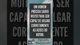 Frase do Imperador Marco Aurélio | #shorts