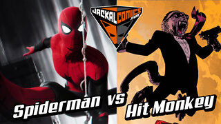 SPIDERMAN Vs. HIT MONKEY - Comic Book Battles: Who Would Win In A Fight?