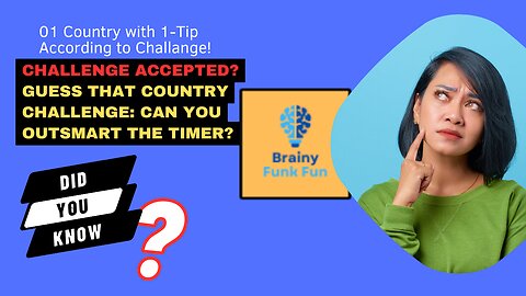 Guess That Country Challenge: Can You Outsmart the Timer?