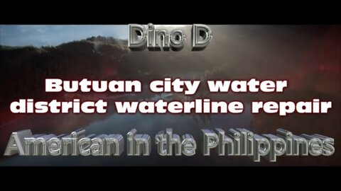 Butuan city water district waterline repair