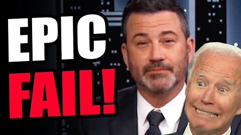 Jimmy Kimmel Tries To Save Joe Biden's Presidency.. FAILS SPECTACULARLY!