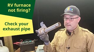 RV Furnace Won't Fire With Exhaust Port Removed? -- My RV Works