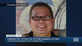 Friend of COVID-19 victim shares story