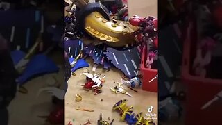 10 year old destroys Uncle's Toys!