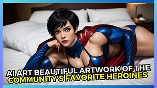 AI ART BEAUTIFUL ARTWORK OF THE COMMUNITY’S FAVORITE HEROINES