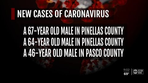8 people, including 3 in Tampa Bay area, test positive for coronavirus in Florida