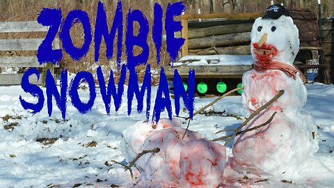 Zombie Snowman