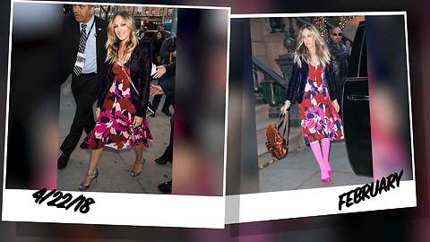 Sarah Jessica Parker Busted Recycling Dress ... And We Love It!