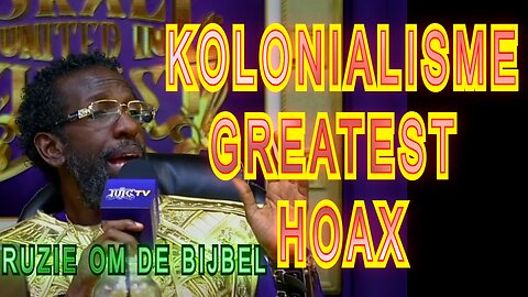 Kolonialisme Grootste History Hoax iuic Dutch English Suriname Video