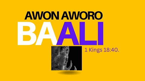 Awon Aworo Baali
