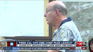 Ex Cal City Fire Chief files lawsuit against city