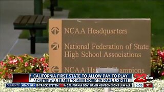 New law will allow student athletes to receive paid sponsors