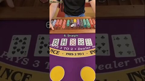 Poker Hands in Under a Minute #casino #vegas #lasvegas #poker