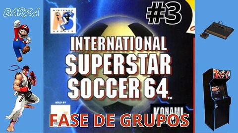 INTERNATIONAL SUPERSTAR SOCCER 64 | NINTENDO 64 | #3: FASE DE GRUPOS | MODO NORMAL | 1996