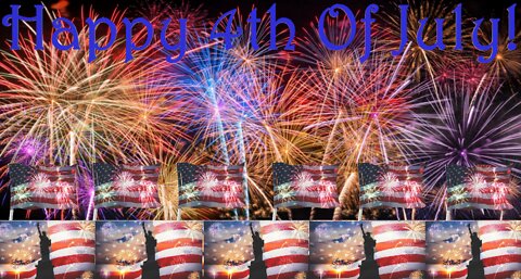 Happy 4th Of July - From Happy Birthday 3D - Star Spangled Banner - Video Card