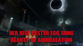 Call of Duty Zombies Der Rise Easter Egg Song