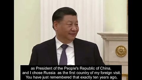 While everyone is distracted with Trump’s impending arrest, President Xi just called Putin bestie
