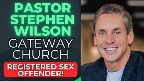 Another Pastor At Gateway Church Exposed! | Registered Sex Offender On Staff!