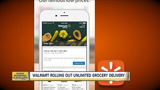 Delivery service rolling out for Walmart