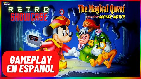 ¡Aventuramos con Mickey en the Magical Quest para el Super NES!