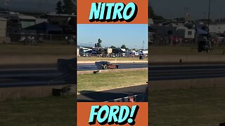 Nitro Ford Funny Car Smoker! #shorts