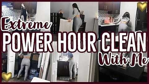 *NEW* POWER HOUR ✨ ENTIRE APARTMENT CLEAN WITH ME & SPEED CLEANING MOTIVATION 2021 | ez tingz 👼🏼