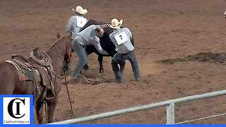 Wild Cow Milking - 2021 Earth Ranch Rodeo | Friday