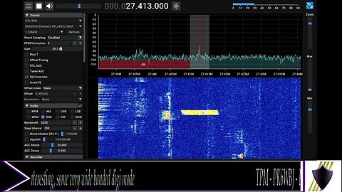 TPM - PK6WBJ - Very wide banded digi mode