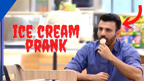 ice cream funny prank