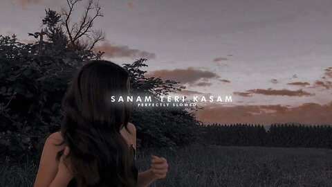 Sanam Teri Kasam (Slowed & Reverb) Ankit Tiwari ! Best Lofi Songs ! Chetram Nayak