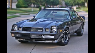 1980 Chevrolet Camaro Z28 5.7L 350 V8 TH350 Auto Numbers Matching