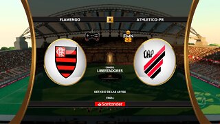 Libertadores 2022 - Flamengo x Athletico-PR | Final | FIFA 22 SIMULAÇÃO