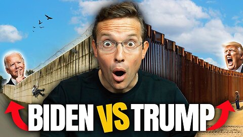 I Caught Biden Building Trump's WALL! Joe Does NOT Want YOU To See This...👀