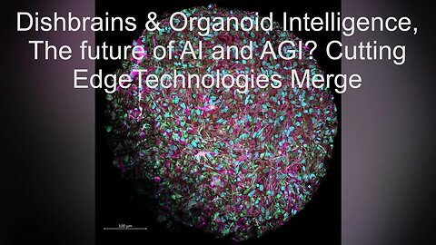 Dishbrains & Organoid Intelligence, The future of AI and AGI? Cutting EdgeTechnologies Merge
