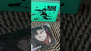 Black Lagoon Drinking Coasters 🥃🔫 #anime #animemerch #merch #manga #blacklagoon #animeedit