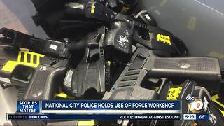 National City police holds use of force workshop