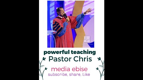 Powerful pastor Chris teaching