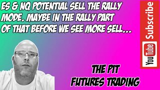 ES NQ Premarket Trade Plan - The Pit Futures Trading