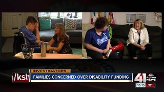 Parents struggle to obtain funding to keep developmentally disabled children home